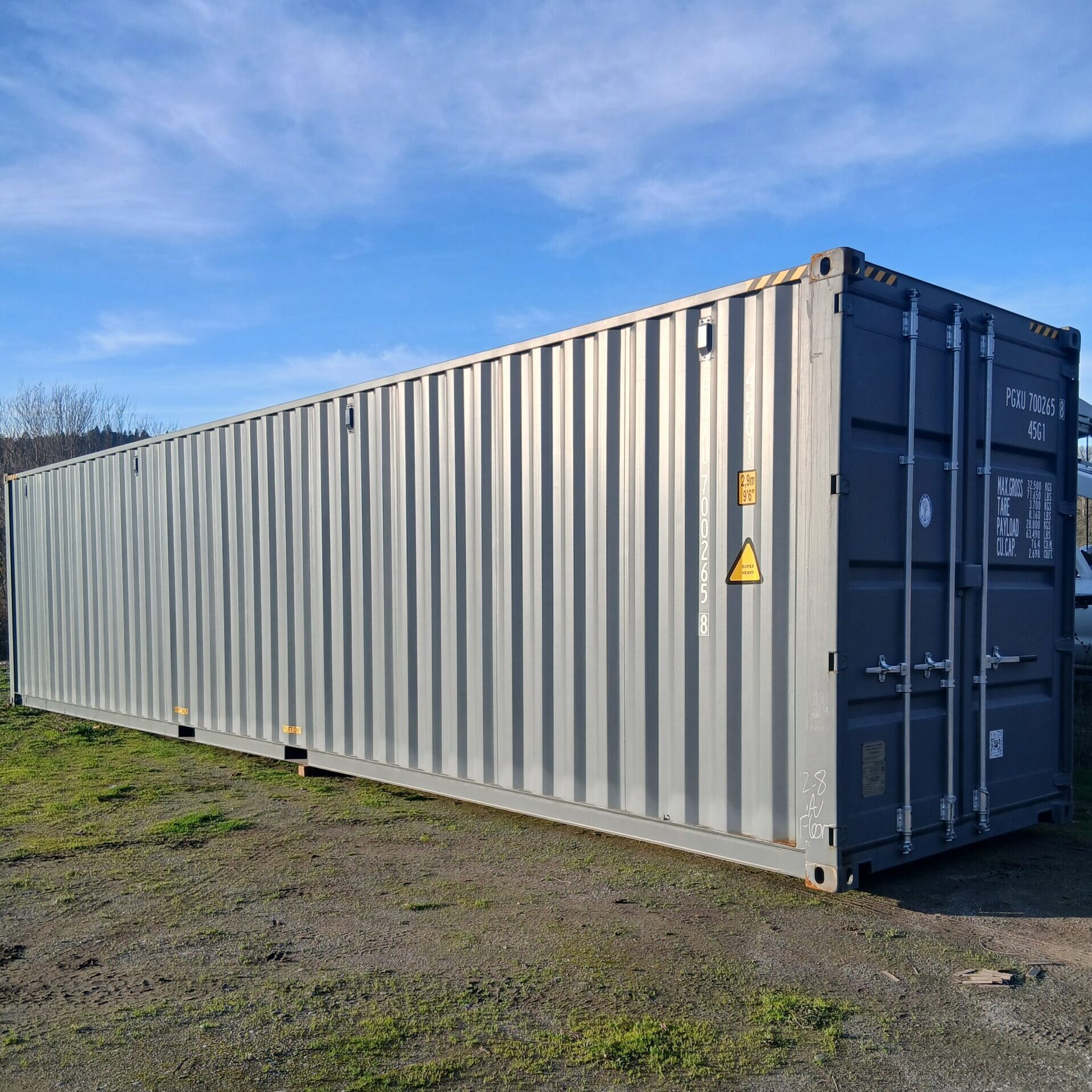 40ft One-Trip Shipping Container Delivered