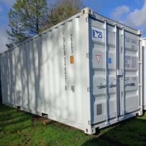 20ft One-Trip Shipping Container White Delivered
